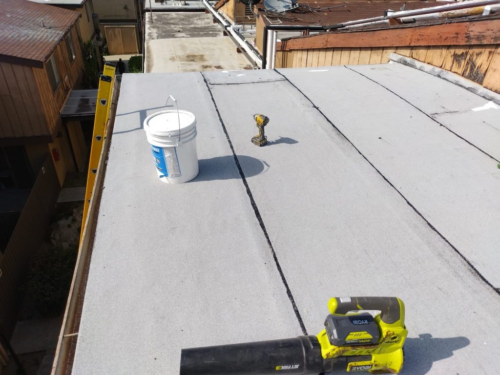 flat roof leak repair