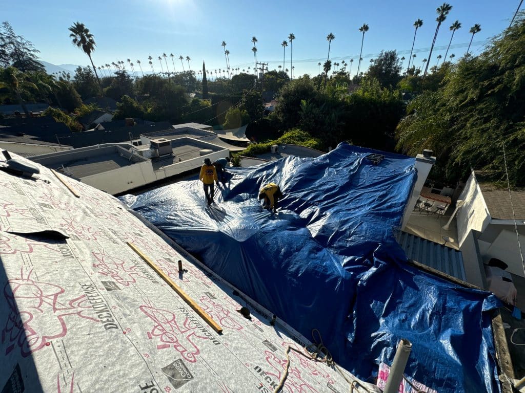 Types of Roof Damage in Southern California