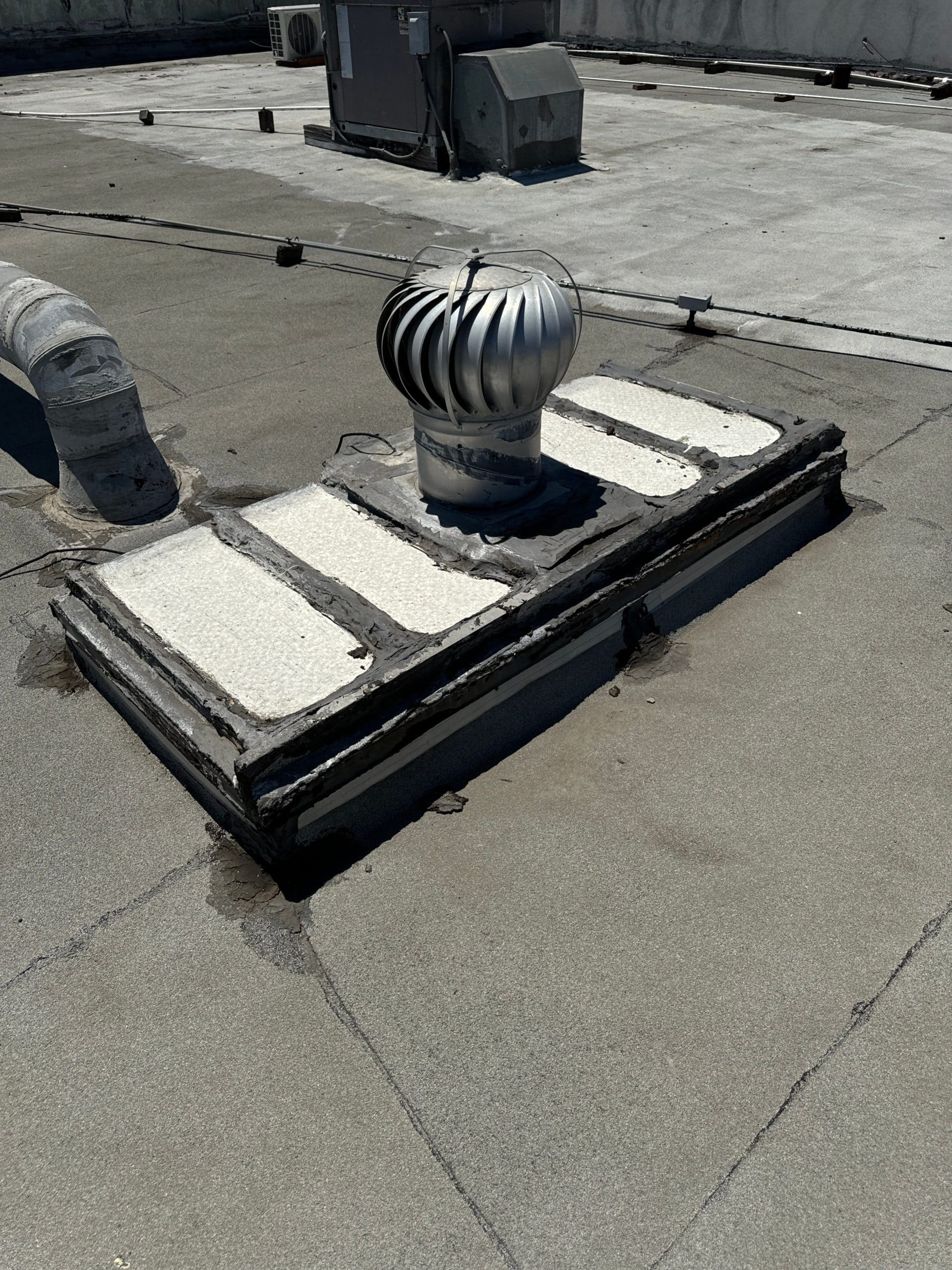 New flat roof sealent